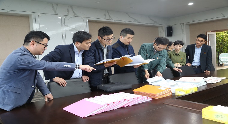 省委組織部基層黨建工作調研組蒞臨公司  公司黨委書記、總經理朱金松作專題匯報